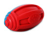 Pet Life Gridiron Football Durable Chew and Fetch TPR Waterproof Floating Dog Toy