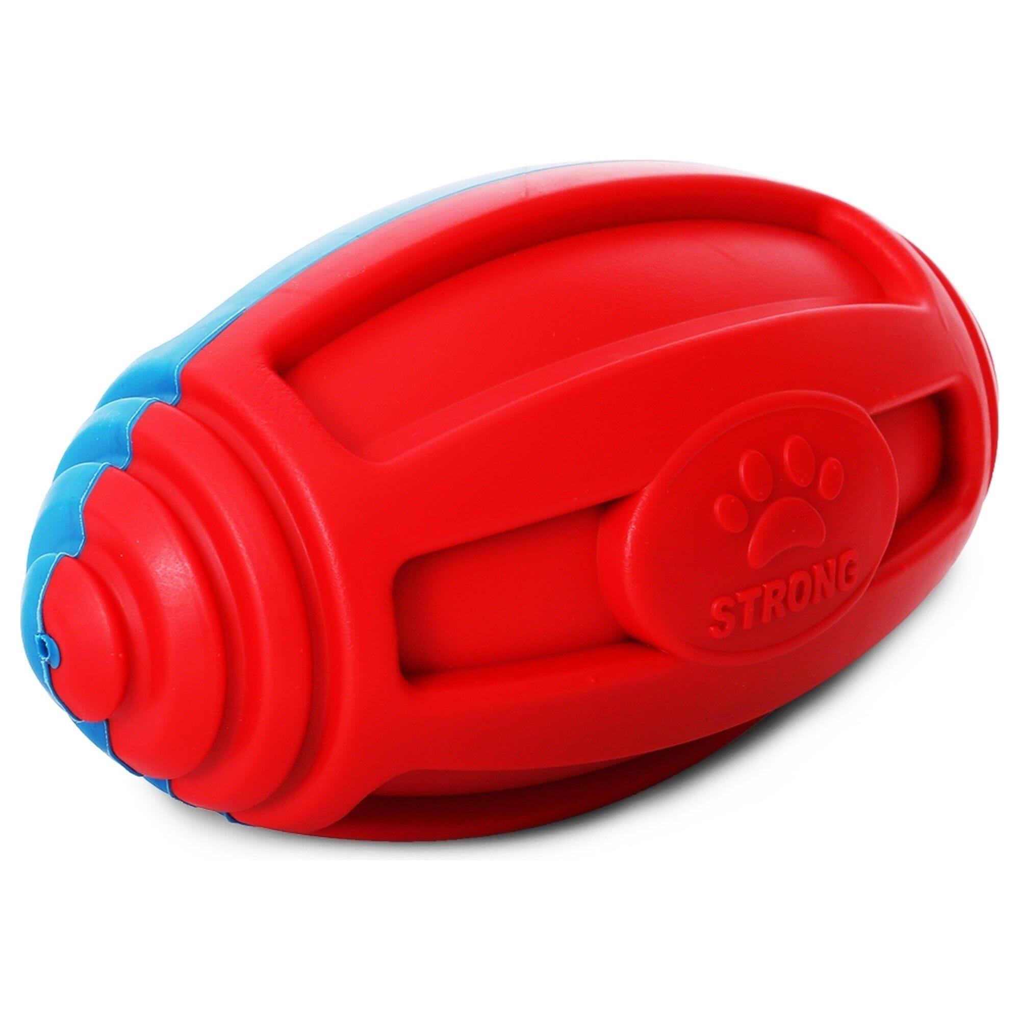 Pet Life Gridiron Football Durable Chew and Fetch TPR Waterproof Floating Dog Toy | HT Animal Supply