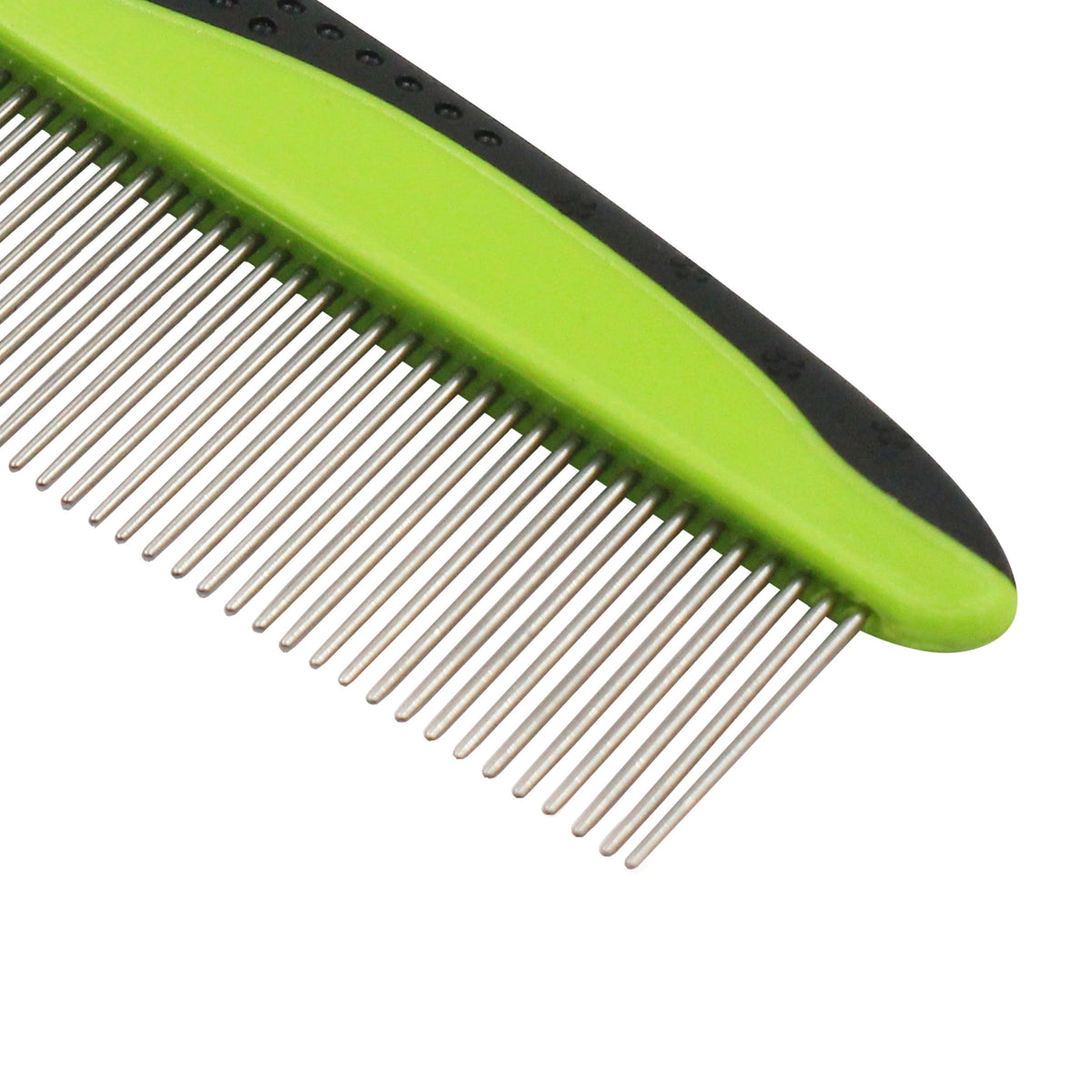 Pet Life Grip Ease Wide and Narrow Tooth Grooming Pet Comb