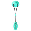 Pet Life Grip N Play Treat Dispensing Football Shaped Suction Cup Dog Toy