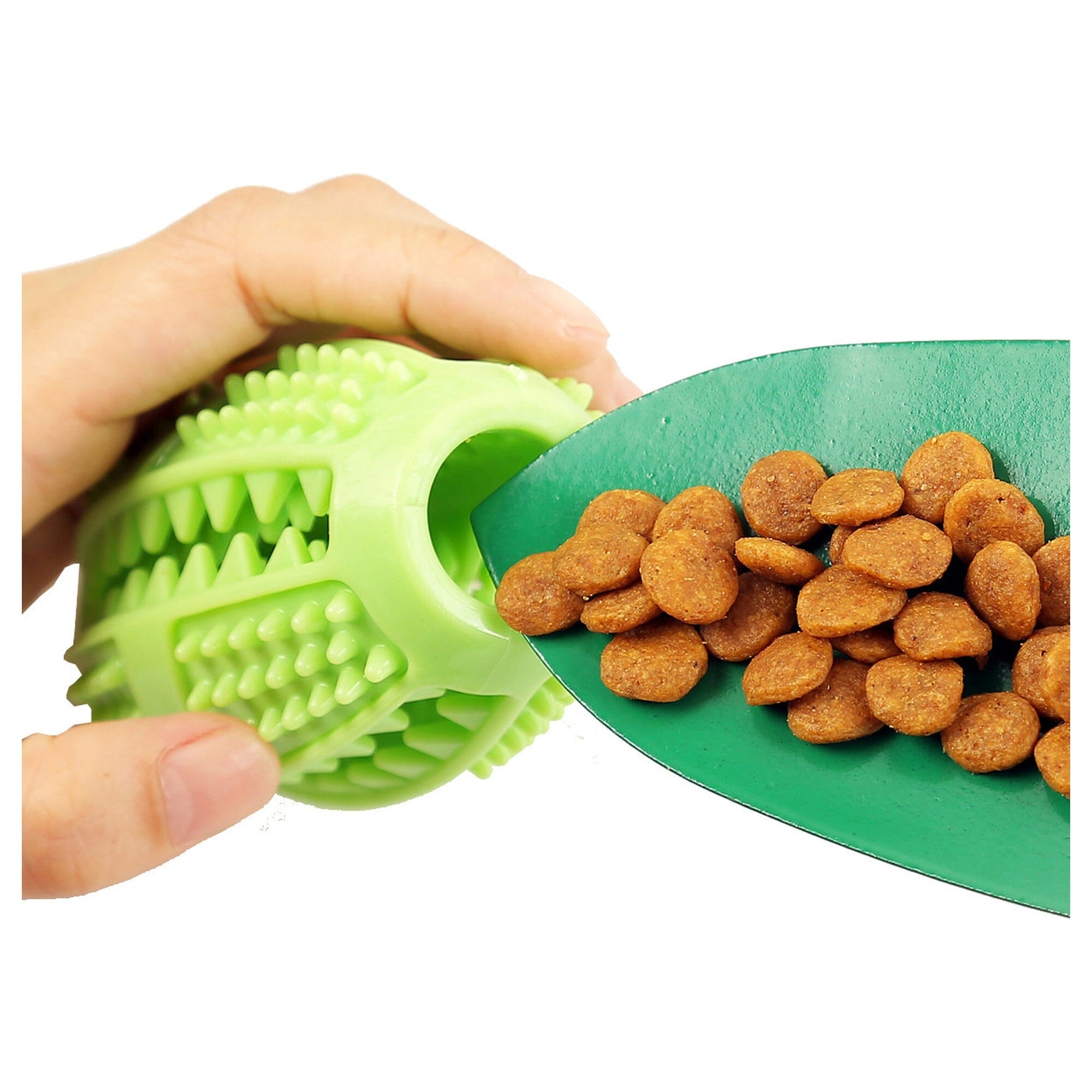 Pet Life Grip N Play Treat Dispensing Football Shaped Suction Cup Dog Toy | HT Animal Supply