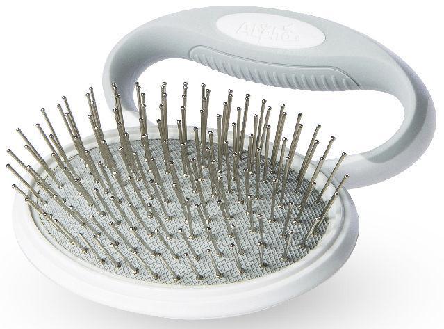 Pet Life Gyrater Travel Swivel Pet Grooming Pin Brush
