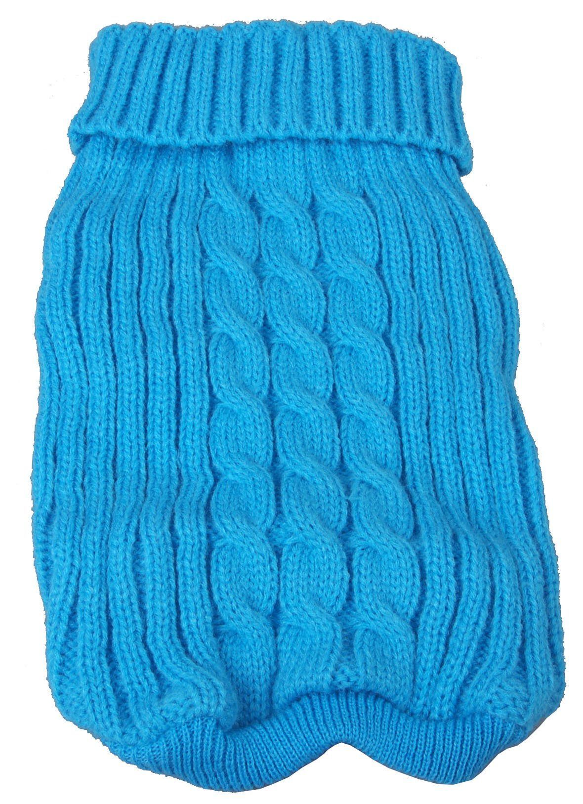 Pet Life Heavy Cotton Rib-Collared Fashion Dog Sweater
