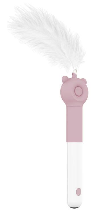 Pet Life KITIQUE" 3-in-1 Retractable and Extendable Feathered and Laser Wand Kitty Cat Teaser