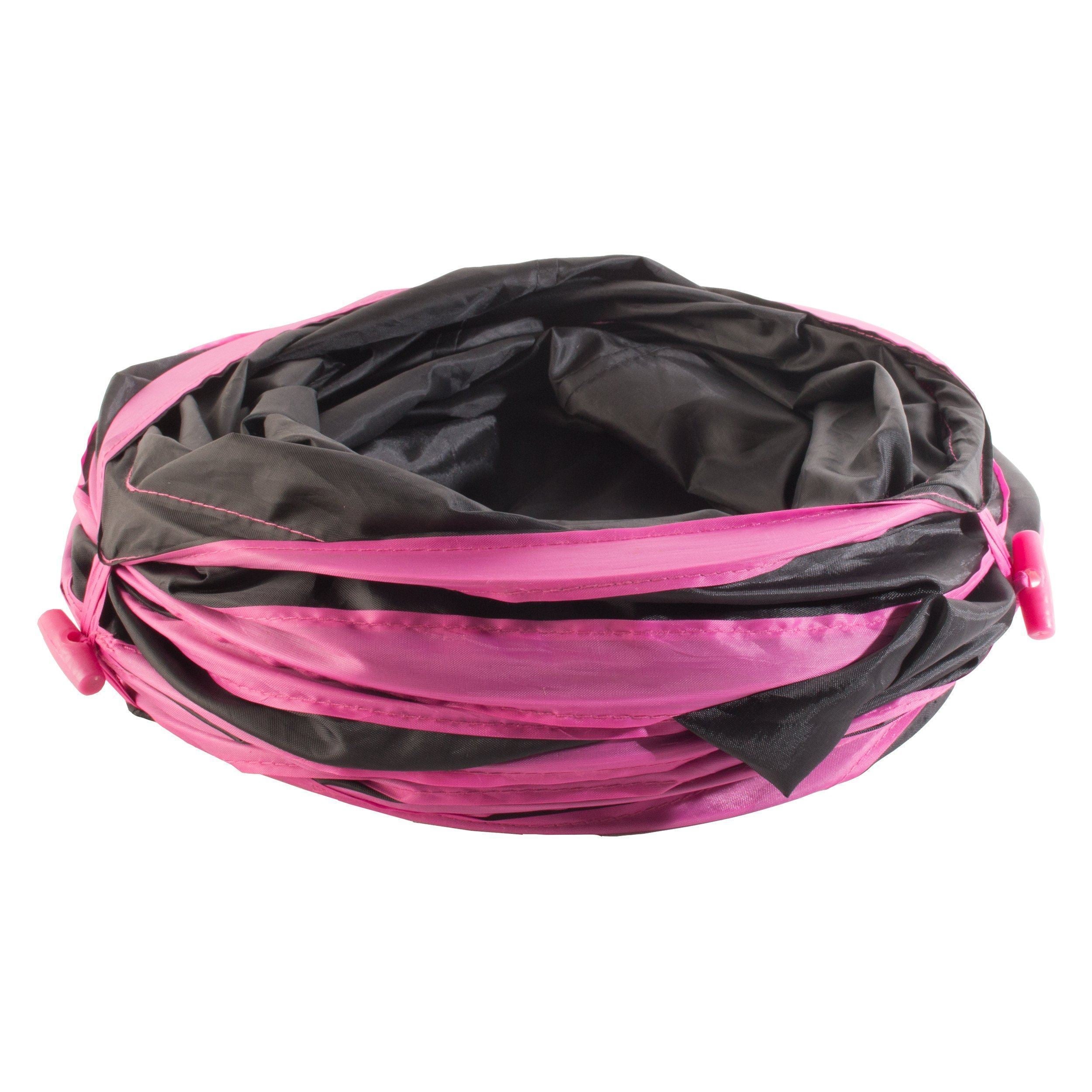 Pet Life ® Kitting-Go-Seek Collapsible Folding Travel 3-way Kitty Cat Tunnel