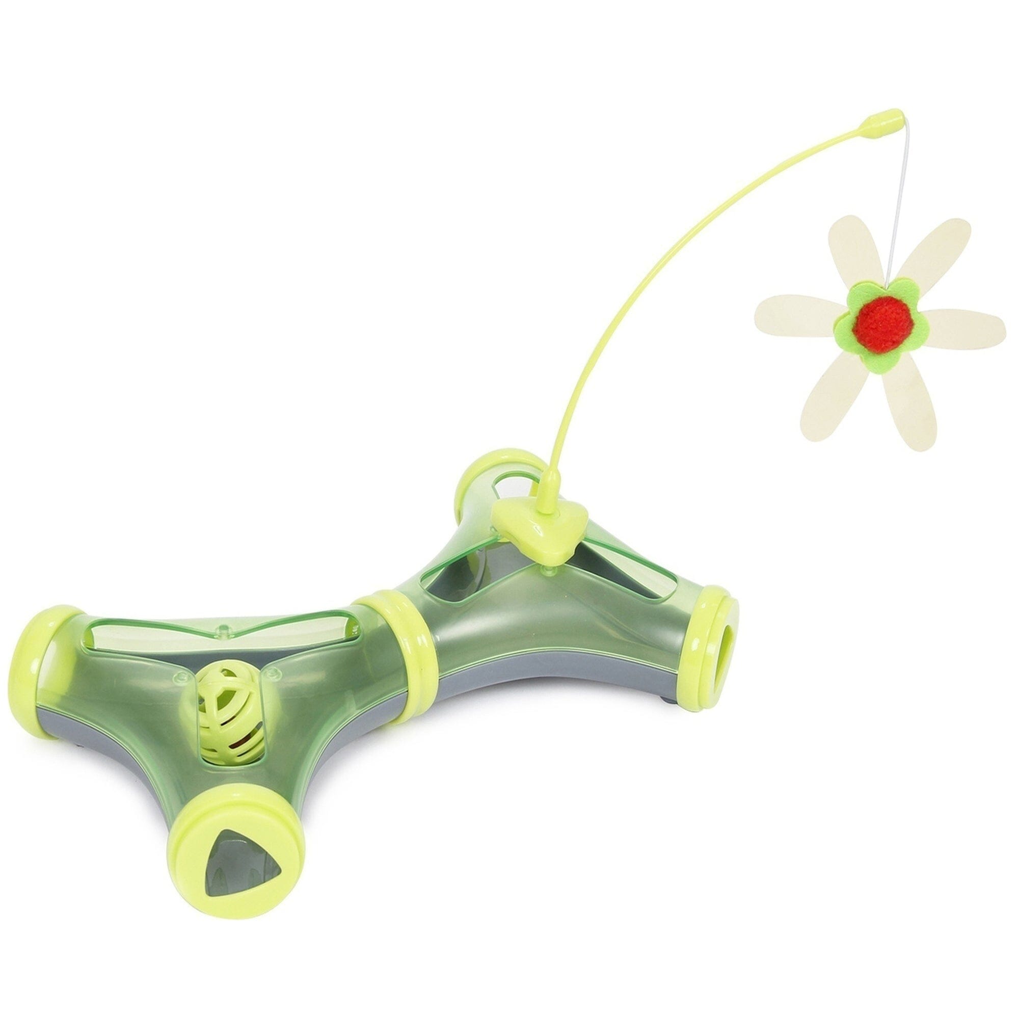 Pet Life Kitty-Tease Interactive Teaser Kitty Cat Puzzle Toy | HT Animal Supply