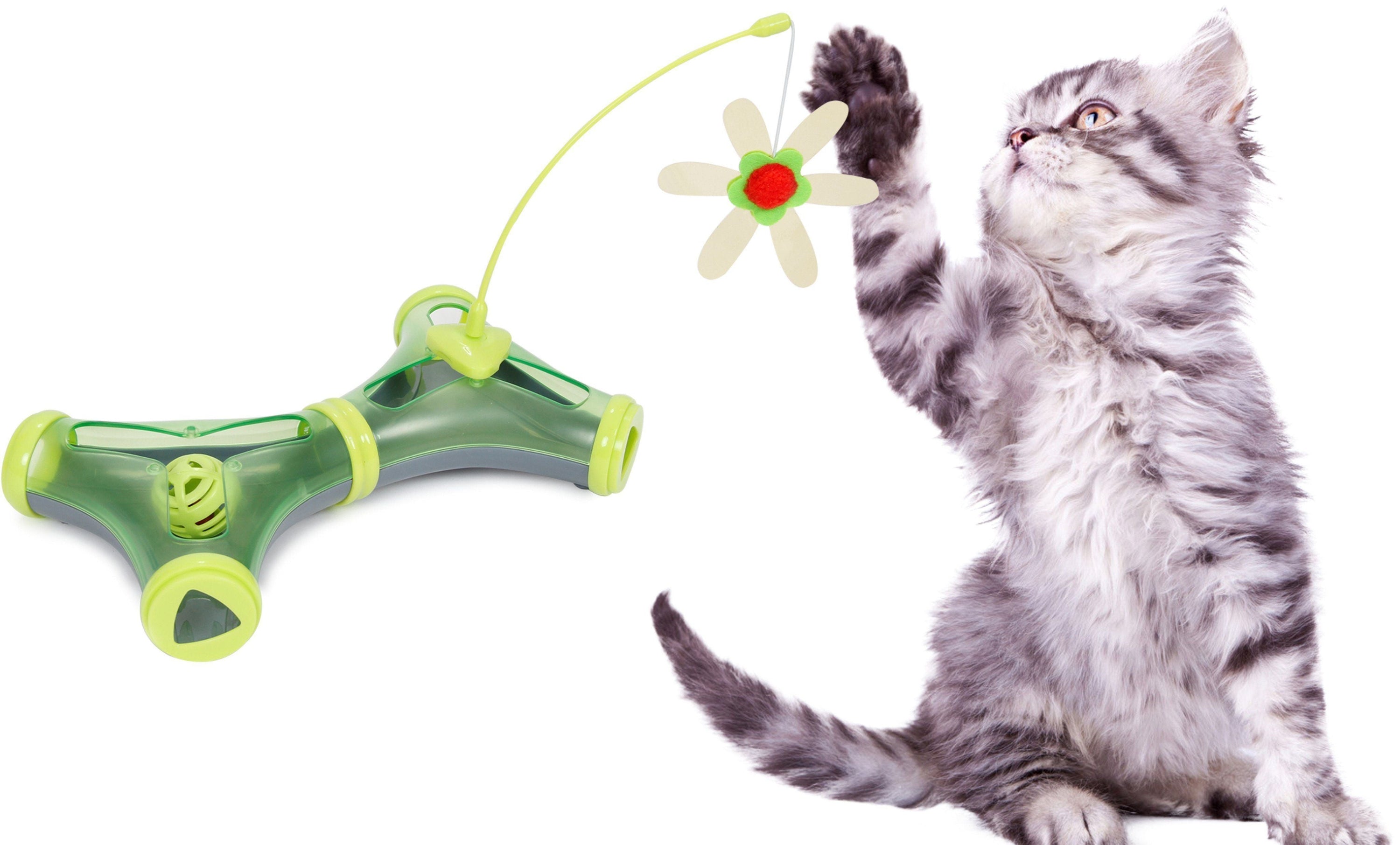 Pet Life Kitty-Tease Interactive Teaser Kitty Cat Puzzle Toy