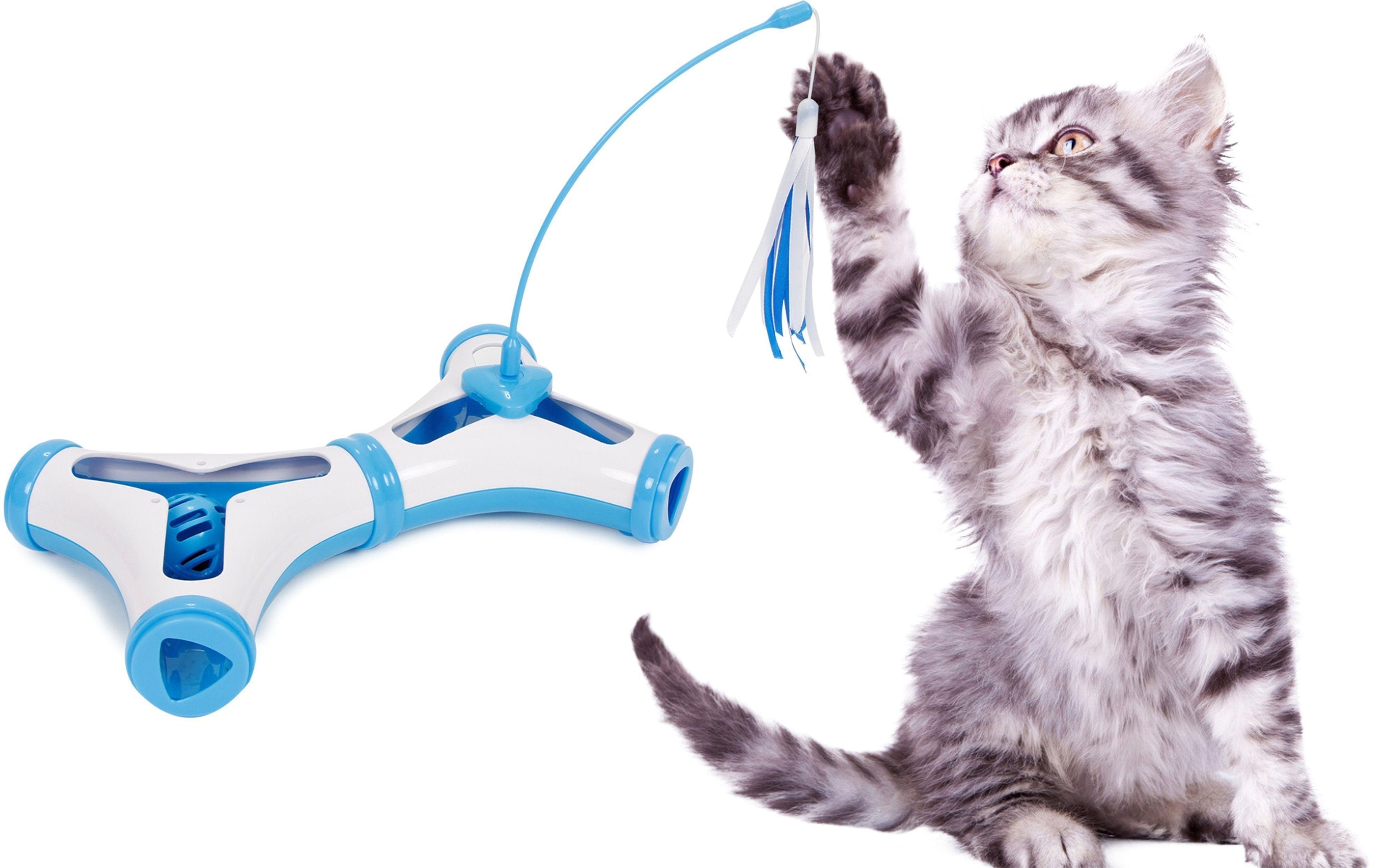 Pet Life Kitty-Tease Interactive Teaser Kitty Cat Puzzle Toy
