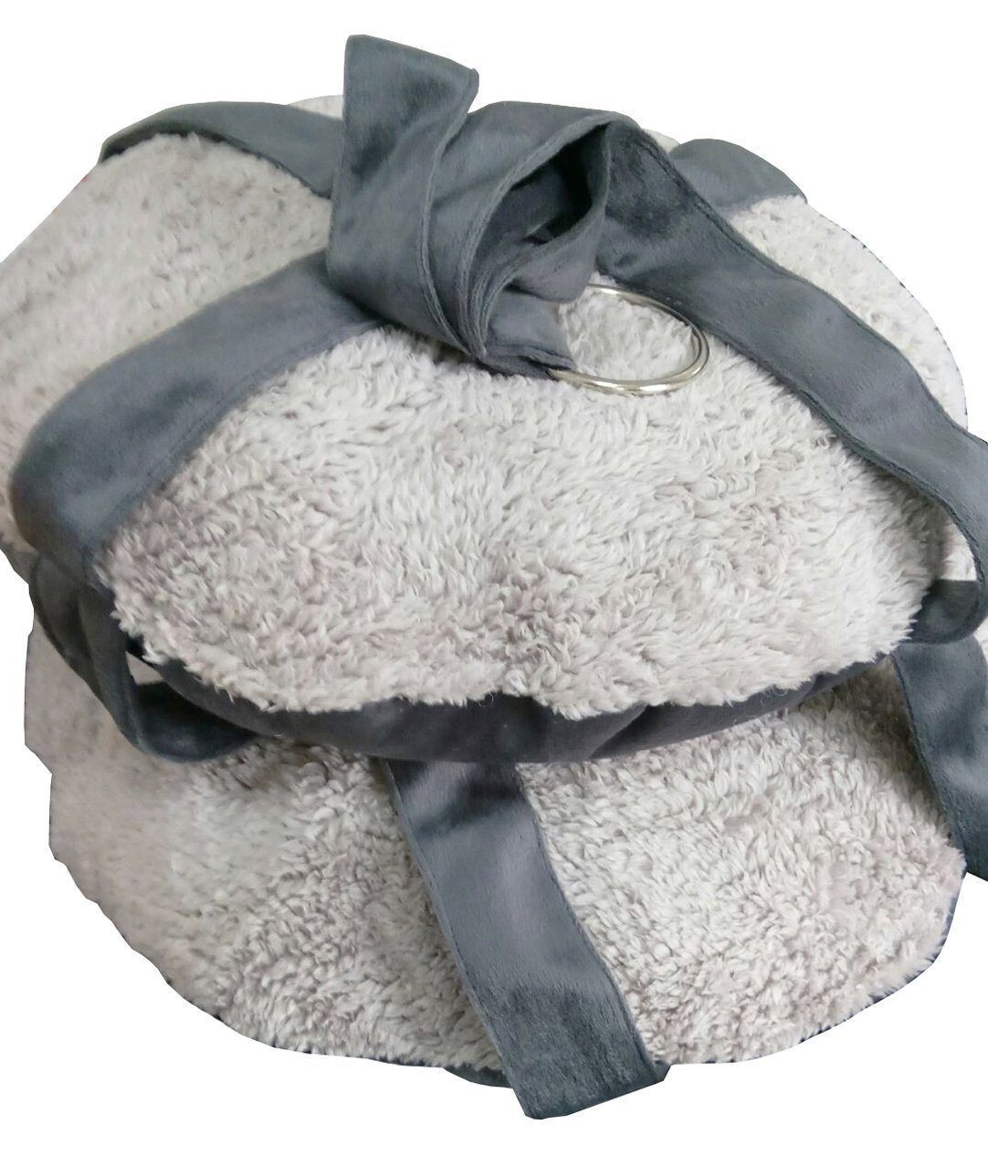 Pet Life Kittyhaus Dual-Lounge Hanging Relaxing Kitty Cat Pillow Bed Hammock Lounger