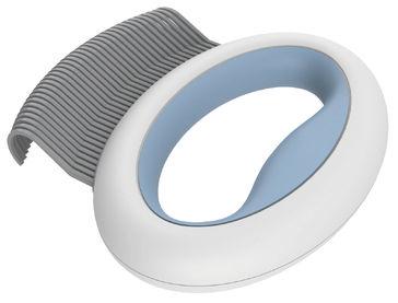 Pet Life ® Knuckler Handheld Travel Flexible Grooming Pet Rake Comb