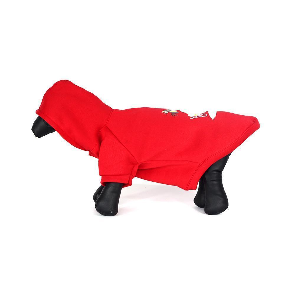 Pet Life LED Lighting Holiday Snowman Hooded dog Costume Sweater w/ Included Batteries