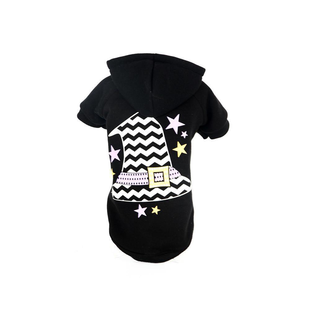 Pet Life LED Lighting Magical Hat Hooded Dog Costume Sweater w/ Included Batteries