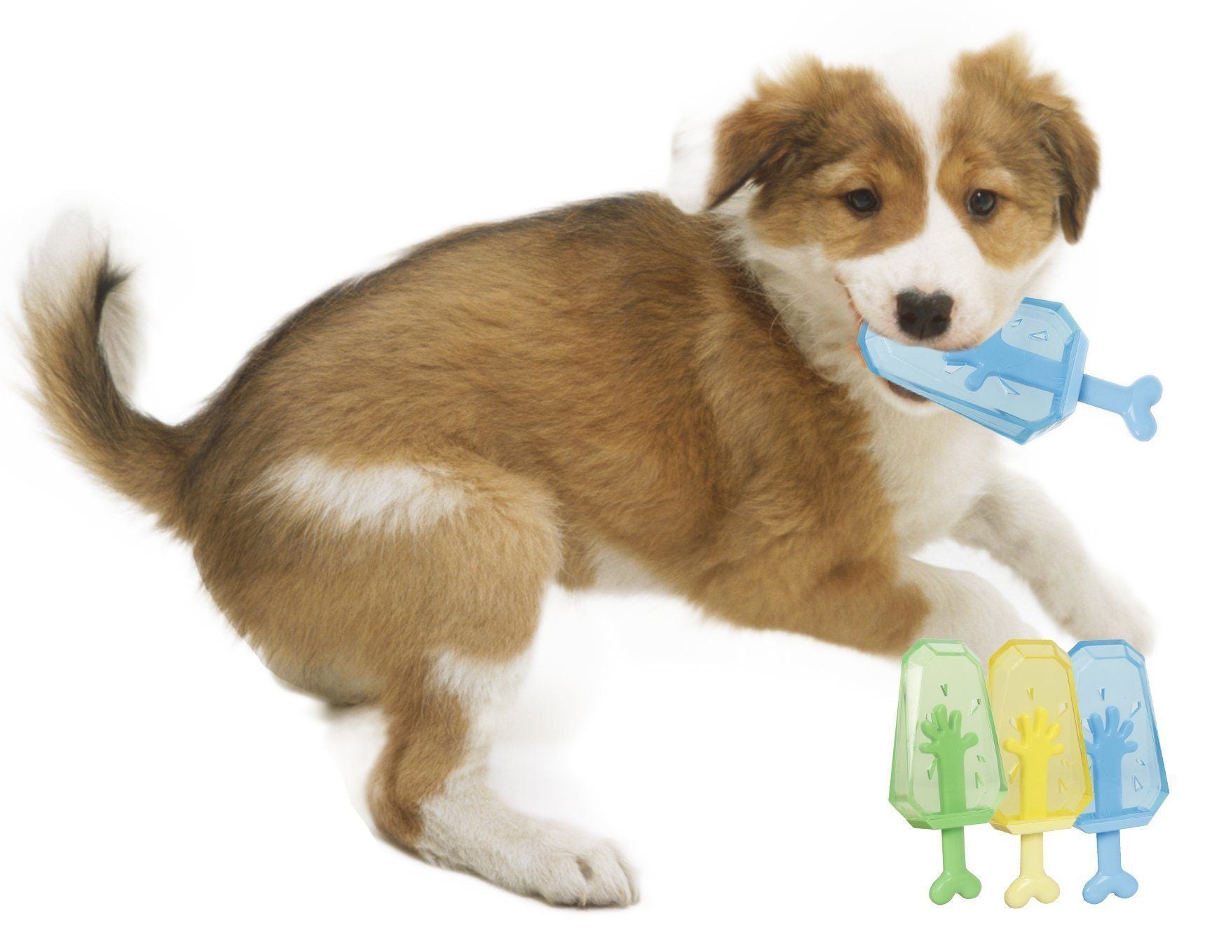 Pet Life Lick & Gnaw Cooling Ices Cone Freezable and Chewable Tossing Waterproof Floating Pet Dog Toy