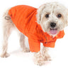 Pet Life ® Lightweight Adjustable and Collapsible Sporty Avalanche Dog Coat w/ Pop-out Zippered Hood
