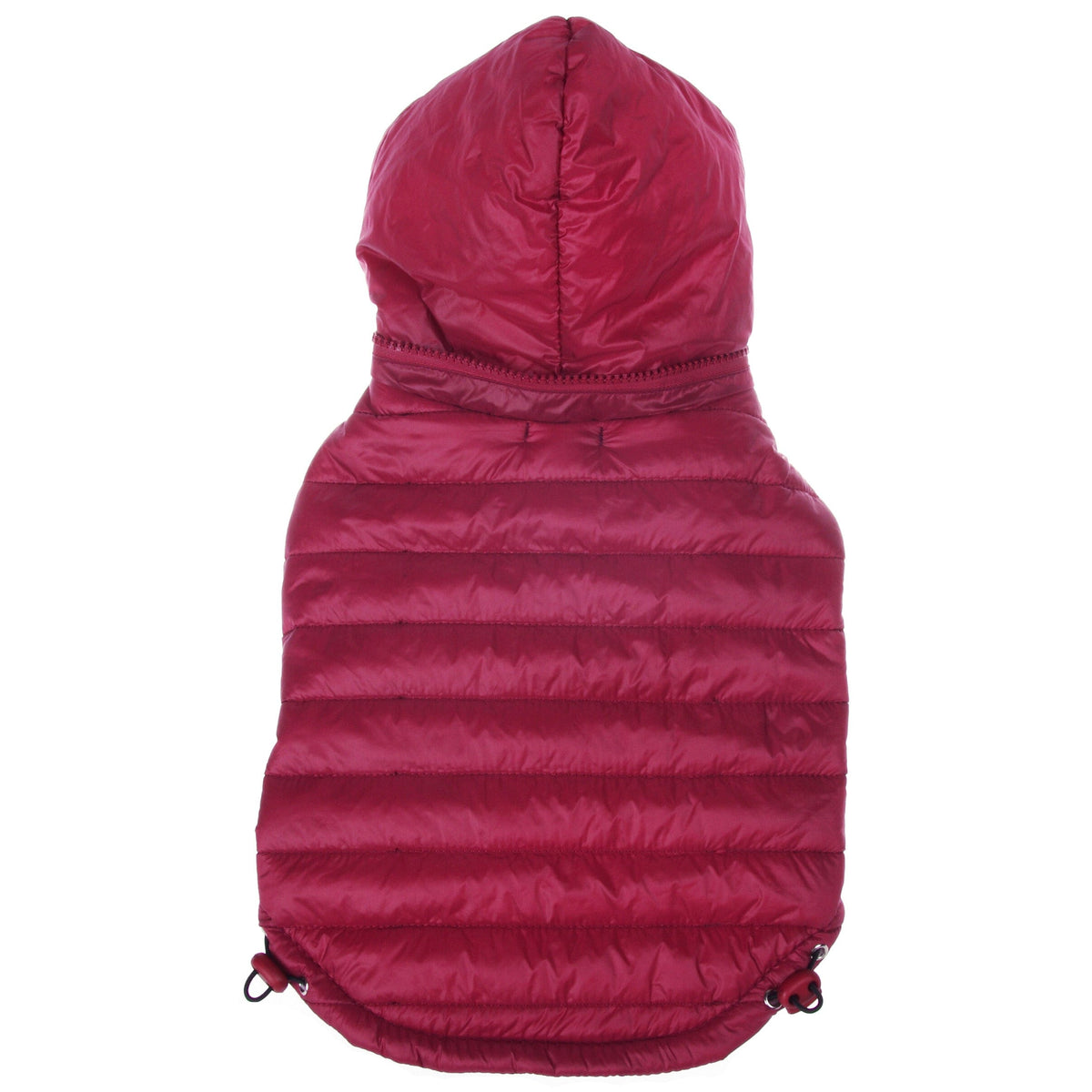 Pet Life Lightweight Adjustable and Collapsible Sporty Avalanche Dog Coat w/ Pop-out Zippered Hood | HT Animal Supply