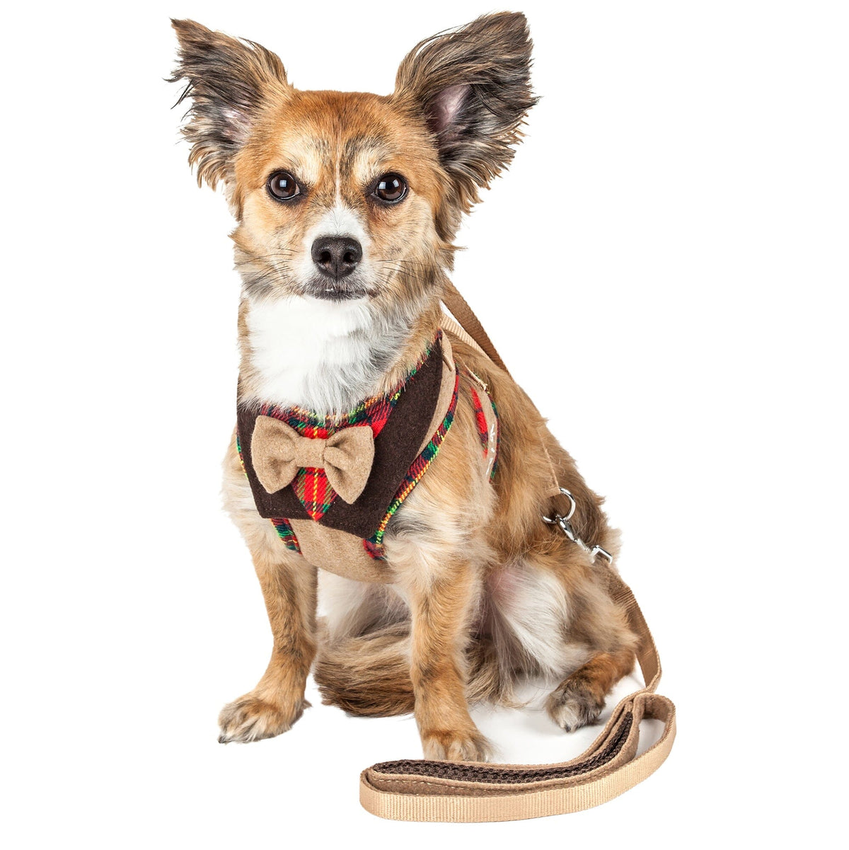 Pet Life Luxe Dapperbone 2-In-1 Adjustable Fashion Dog Harness and Leash | HT Animal Supply
