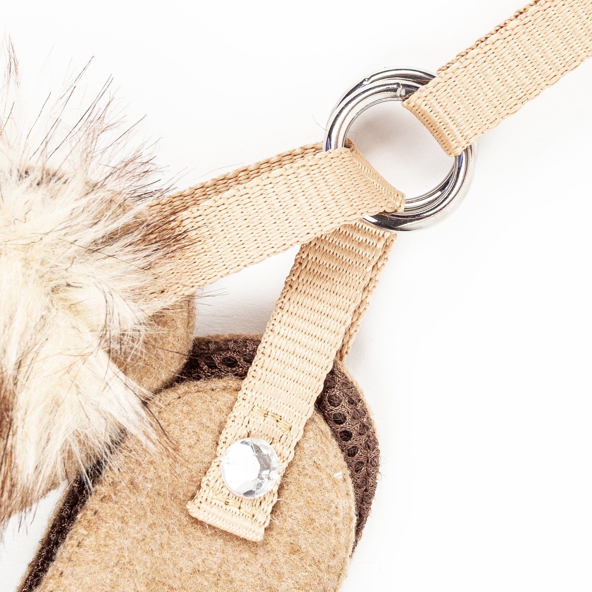 Pet Life Luxe Furracious 2-In-1 Adjustable Dog Harness and Leash with Detachable Fur Collar | HT Animal Supply