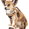 Pet Life ® Luxe Furracious 2-In-1 Adjustable Dog Harness and Leash with Detachable Fur Collar