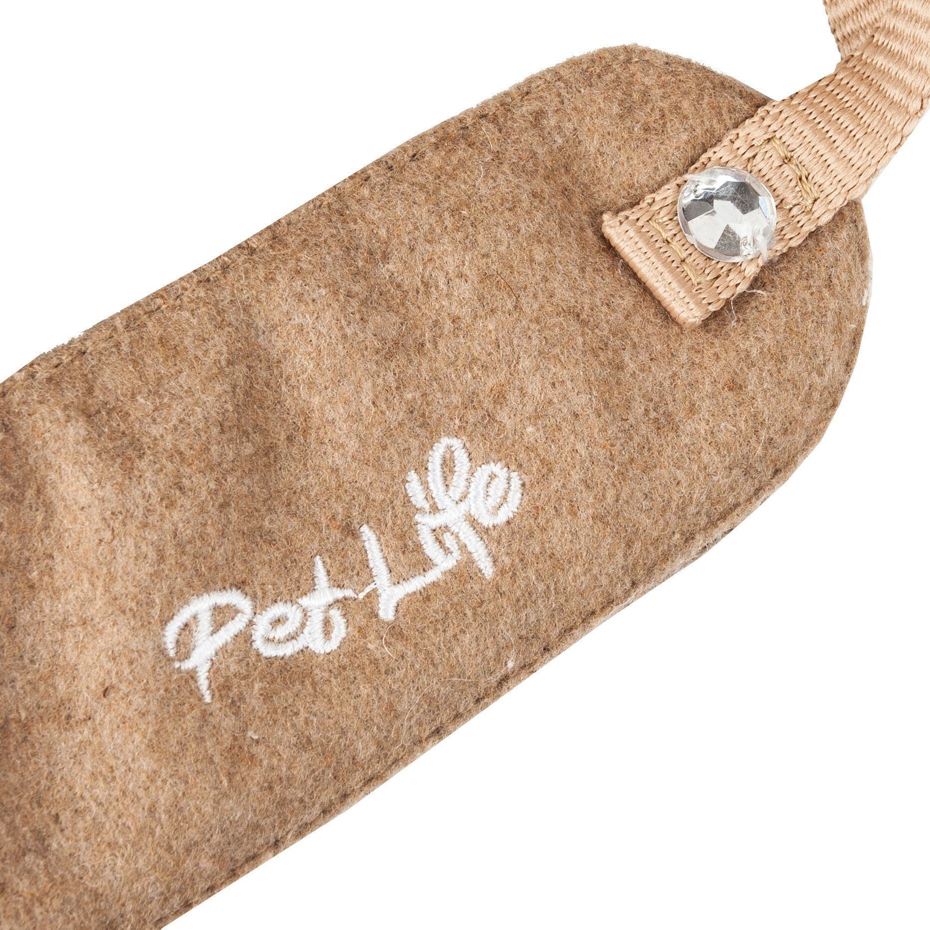 Pet Life ® Luxe Furracious 2-In-1 Adjustable Dog Harness and Leash with Detachable Fur Collar
