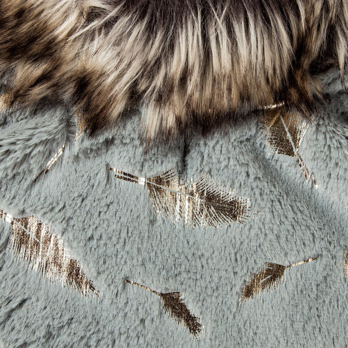 Pet Life Luxe Gold-Wagger Gold-Leaf Fashion Designer Fur Dog Coat