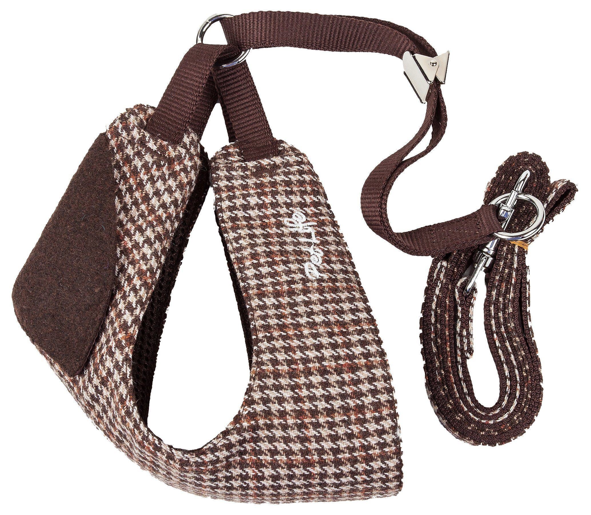 Pet Life ®  Luxe Houndsome 2-In-1 Adjustable Designer Dog Harness and Leash