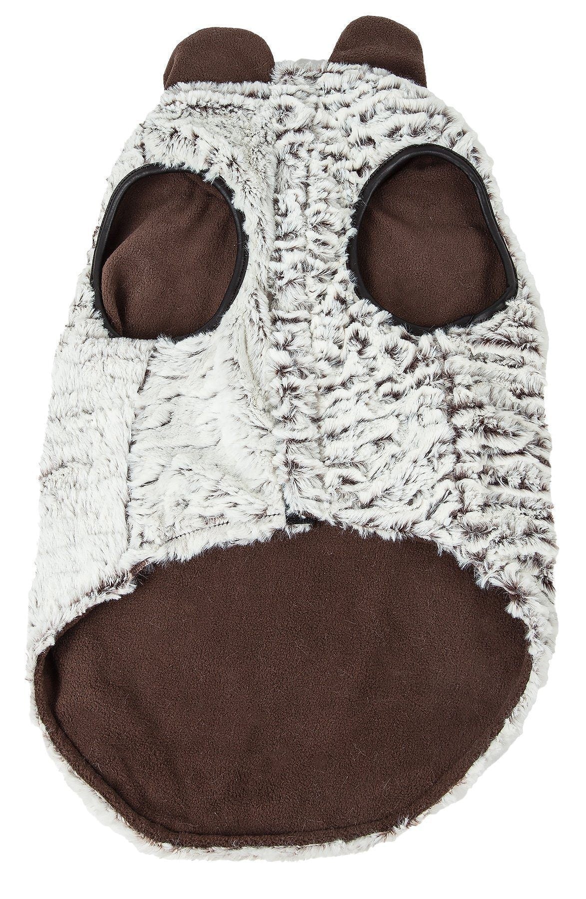 Pet Life Luxe Purrlage Pelage Designer Fashion Fur Dog Coat