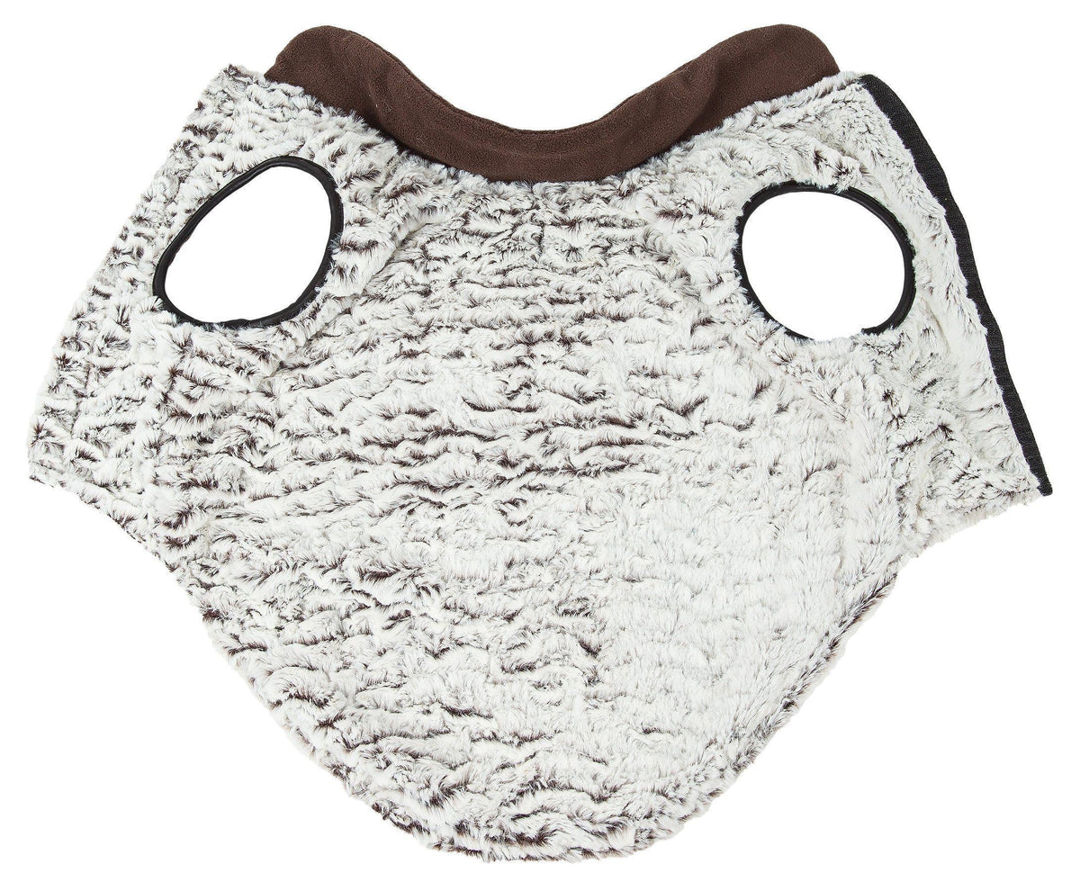 Pet Life Luxe Purrlage Pelage Designer Fashion Fur Dog Coat