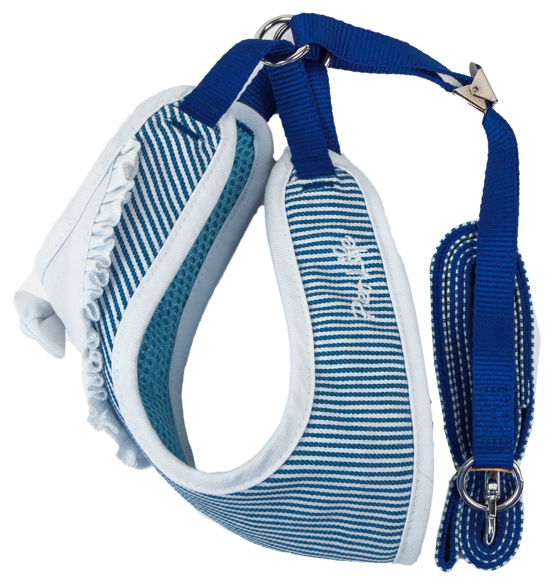 Pet Life Luxe Spawling 2-In-1 Adjustable Fashion Dog Harness and Leash