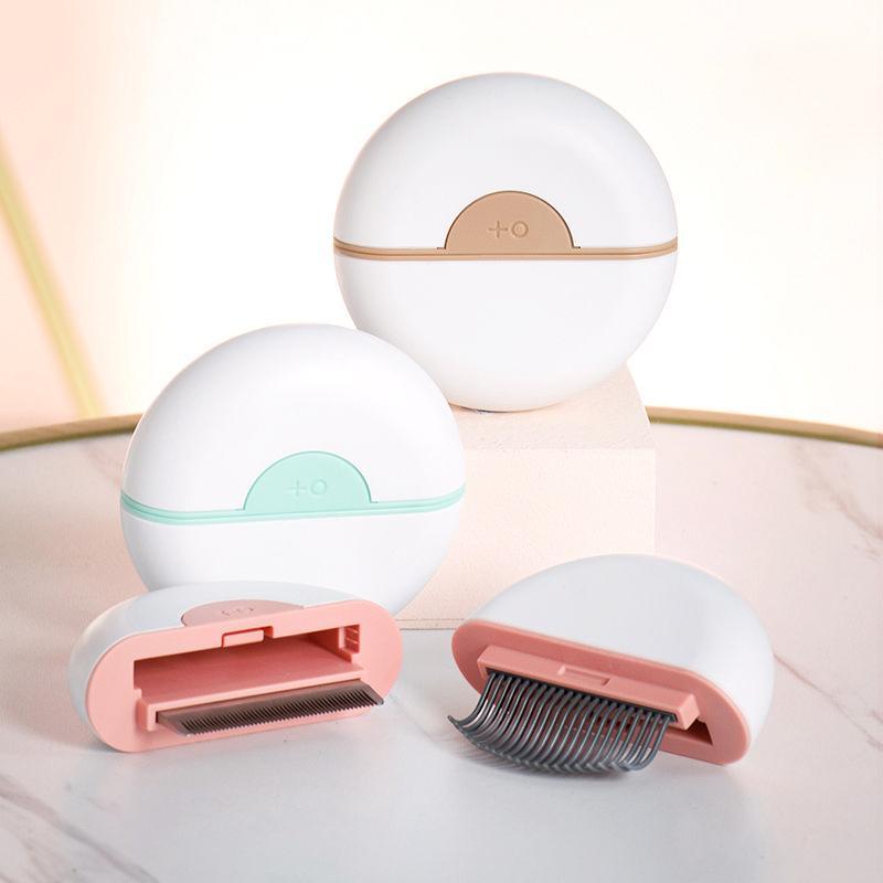 Pet Life ® LYNX 2-in-1 Travel Connecting Grooming Pet Comb and Deshedder