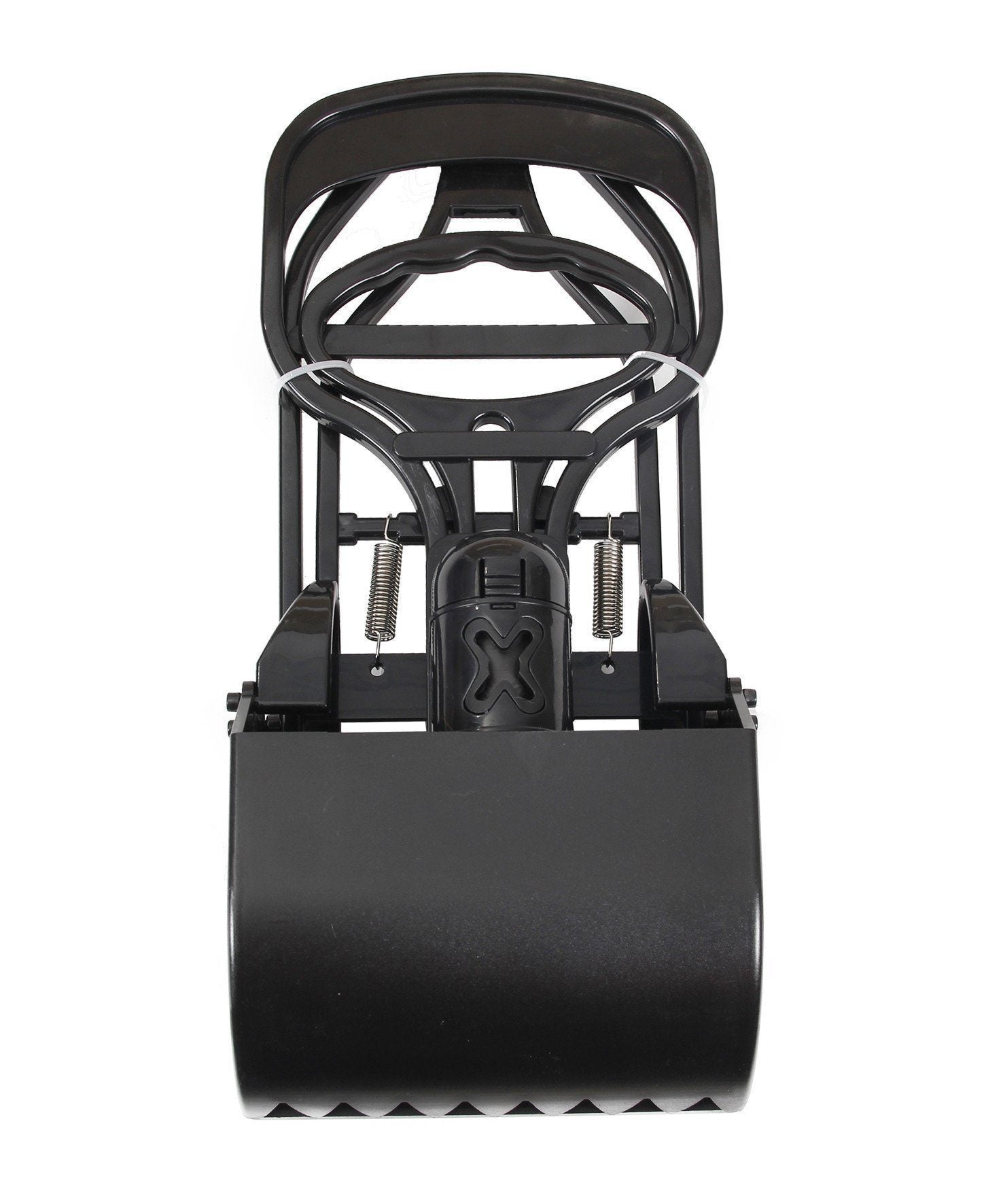 Pet Life ® Mini Squeeze-N-Scoop Travel Collapsible Dog and Cat Kitty Litter Waste Pooper Scooper w/ Built-in Waste Bag Holder