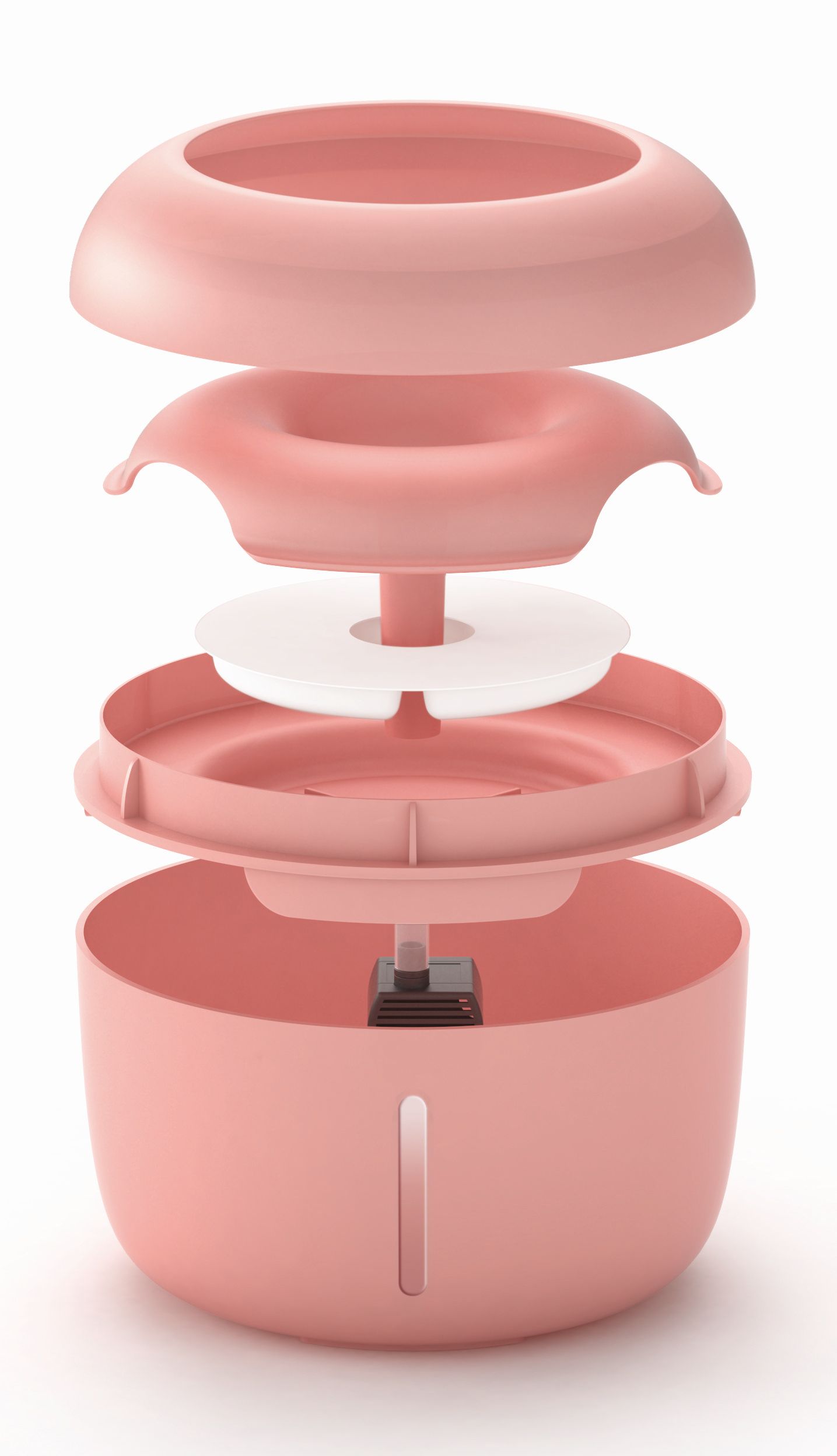Pet Life Moda-Pure Ultra-Quite Filtered Dog and Cat Fountain Waterer