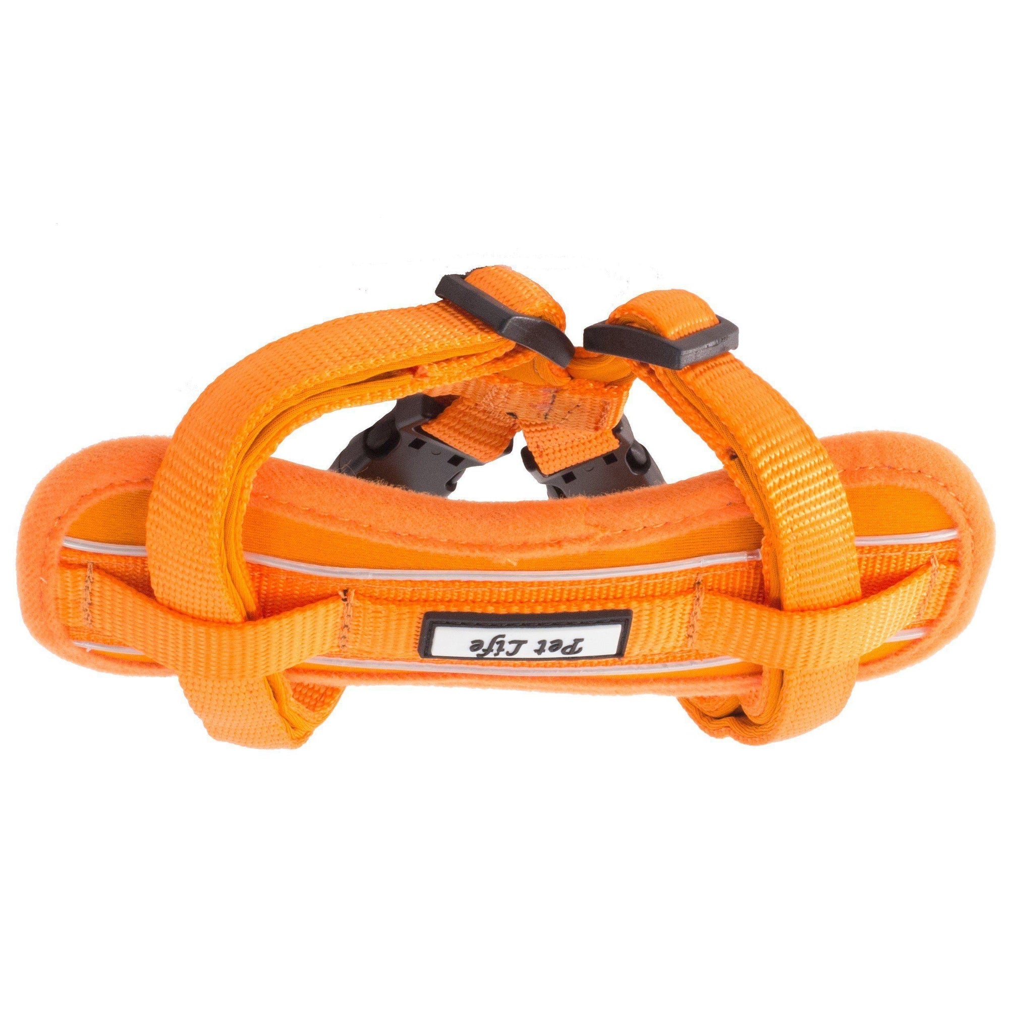 Pet Life Mountaineer Chest Compressive Adjustable and Reflective Easy Pull Pet Dog Harness