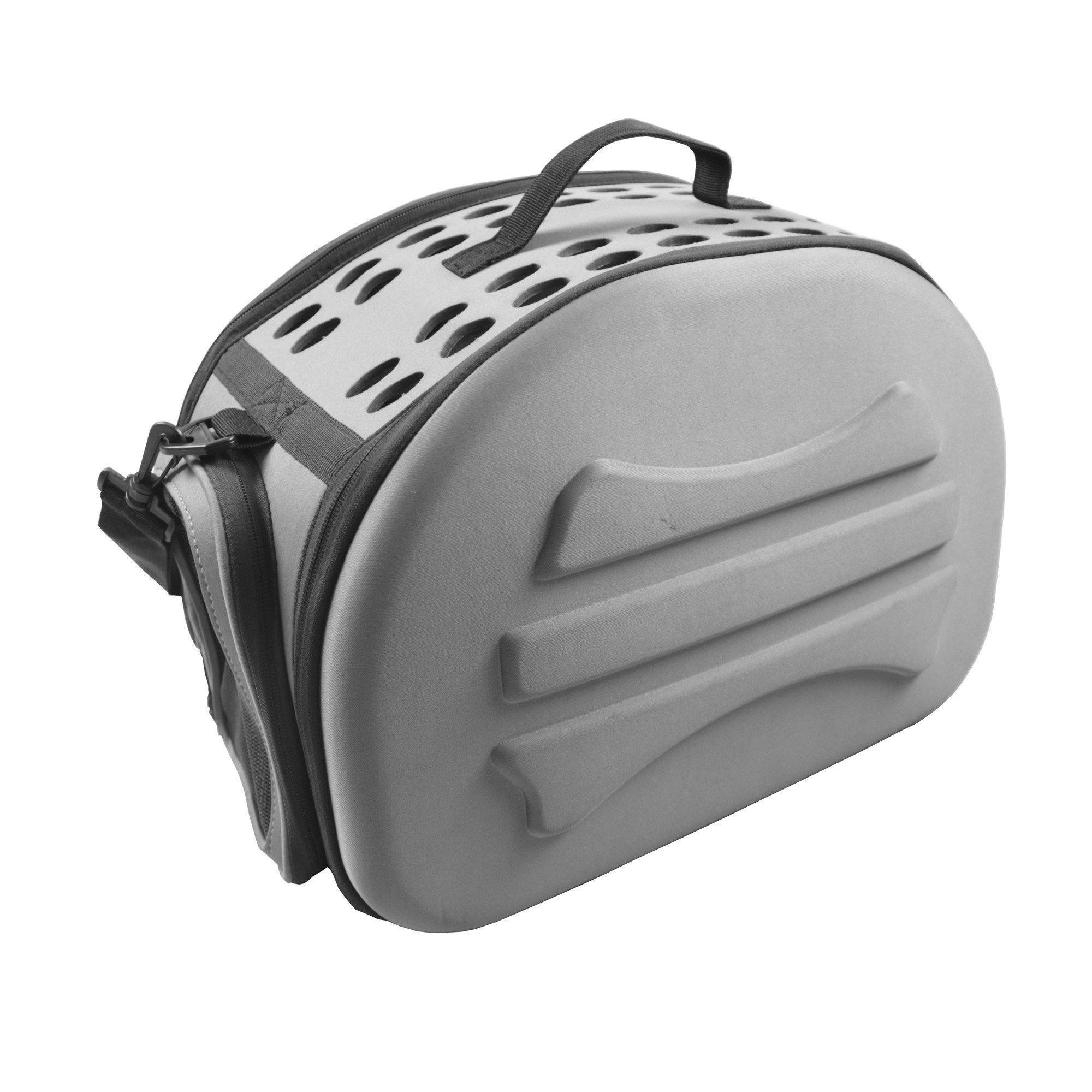 Pet Life Narrow Shelled Lightweight Collapsible Military Grade Fashion Designer Travel Pet Dog Carrier Crate
