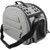 Pet Life Narrow Shelled Lightweight Collapsible Military Grade Fashion Designer Travel Pet Dog Carrier Crate