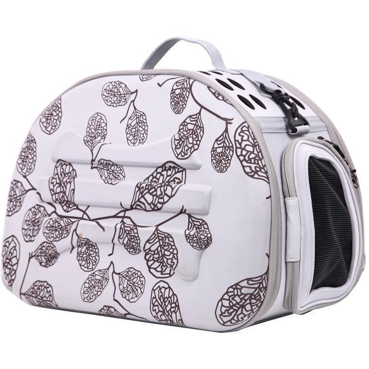 Pet Life Narrow Shelled Lightweight Collapsible Military Grade Fashion Designer Travel Pet Dog Carrier Crate