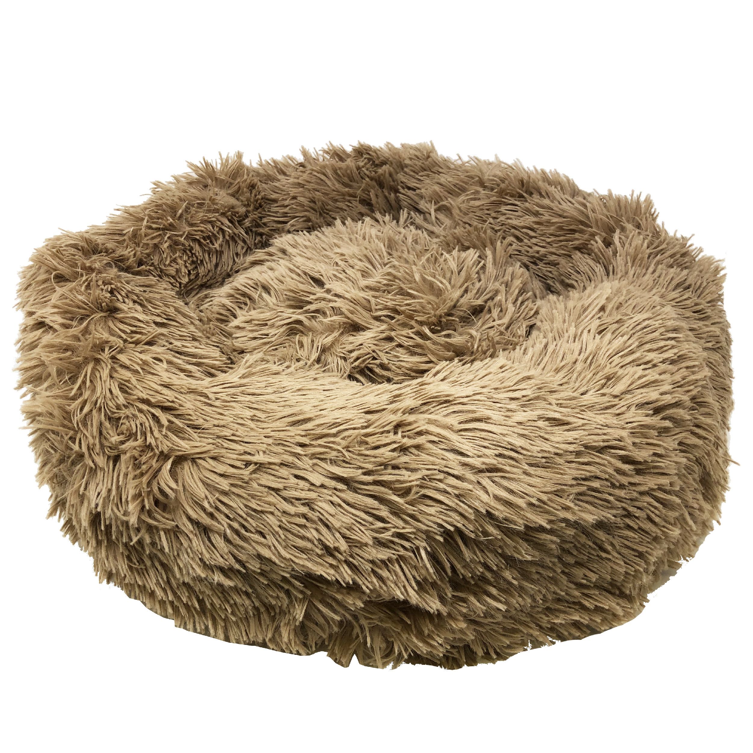 Pet Life ® Nestler High-Grade Plush and Soft Rounded Pet Bed