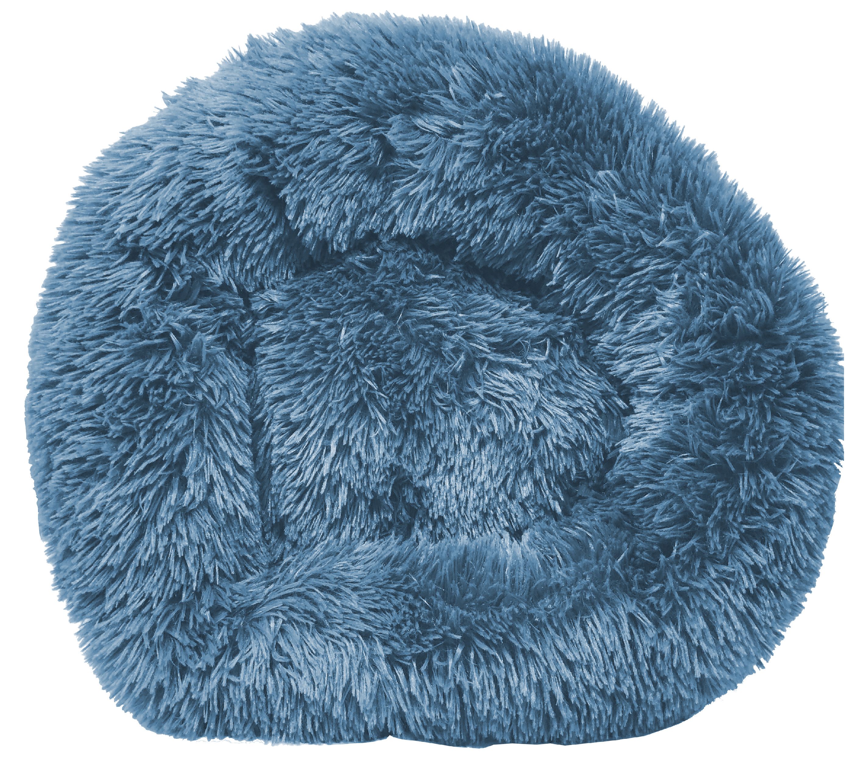 Pet Life ® Nestler High-Grade Plush and Soft Rounded Pet Bed