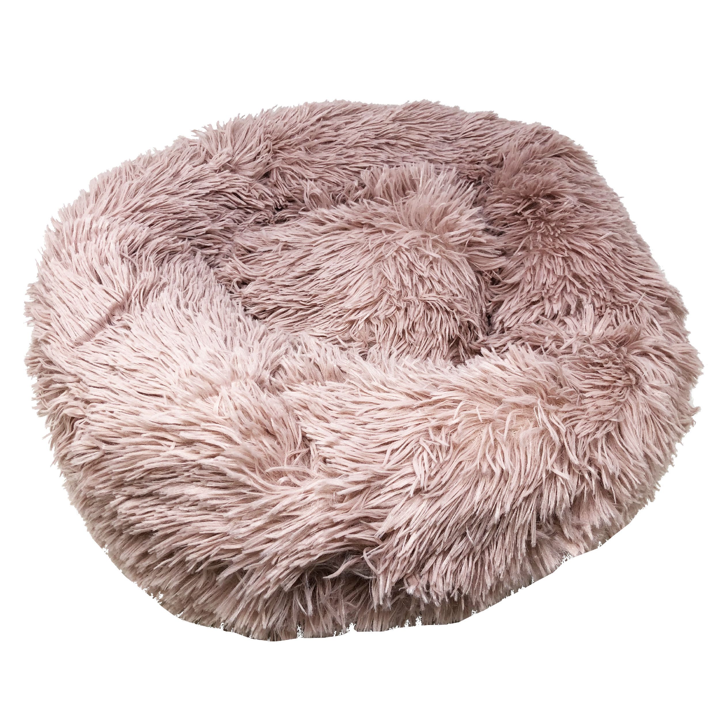 Pet Life Nestler High-Grade Plush and Soft Rounded Pet Bed
