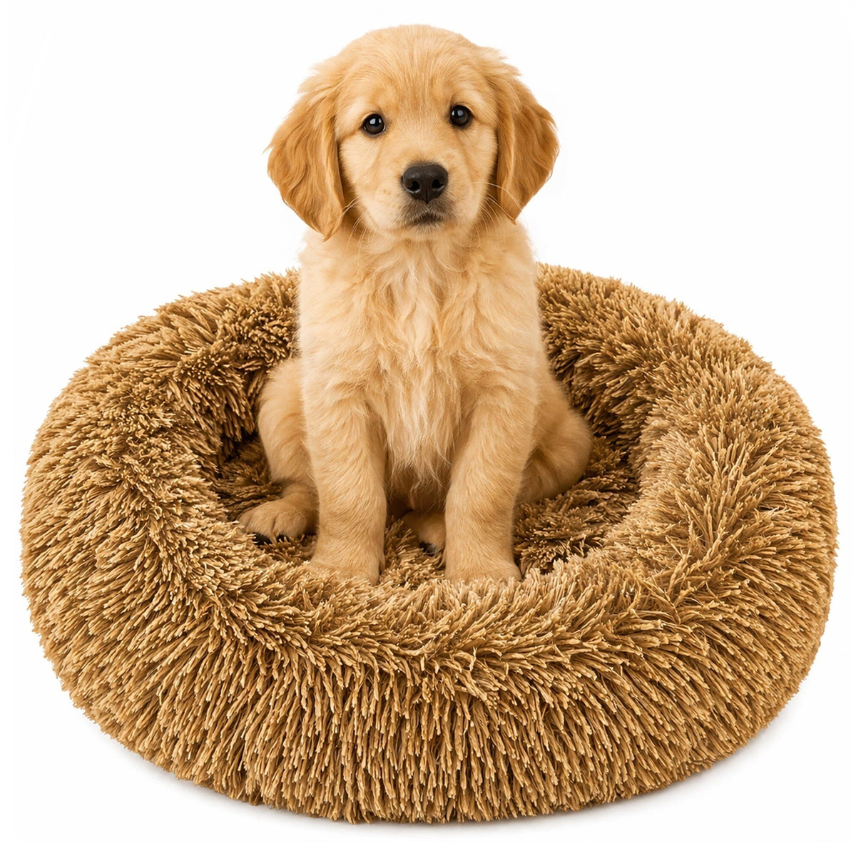 Pet Life Nestler High-Grade Plush and Soft Rounded Pet Bed
