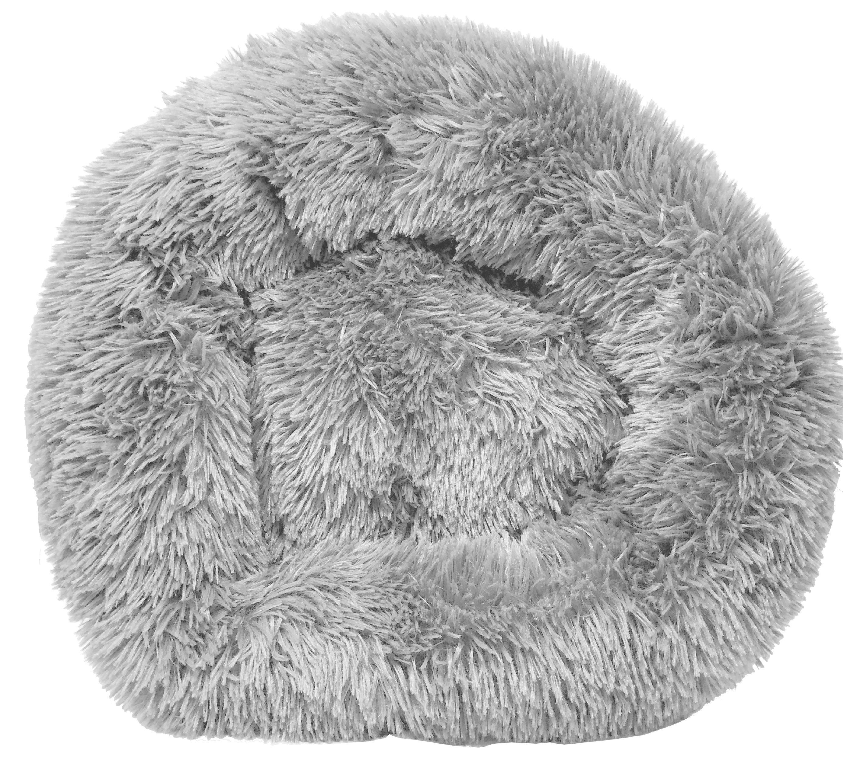 Pet Life Nestler High-Grade Plush and Soft Rounded Pet Bed