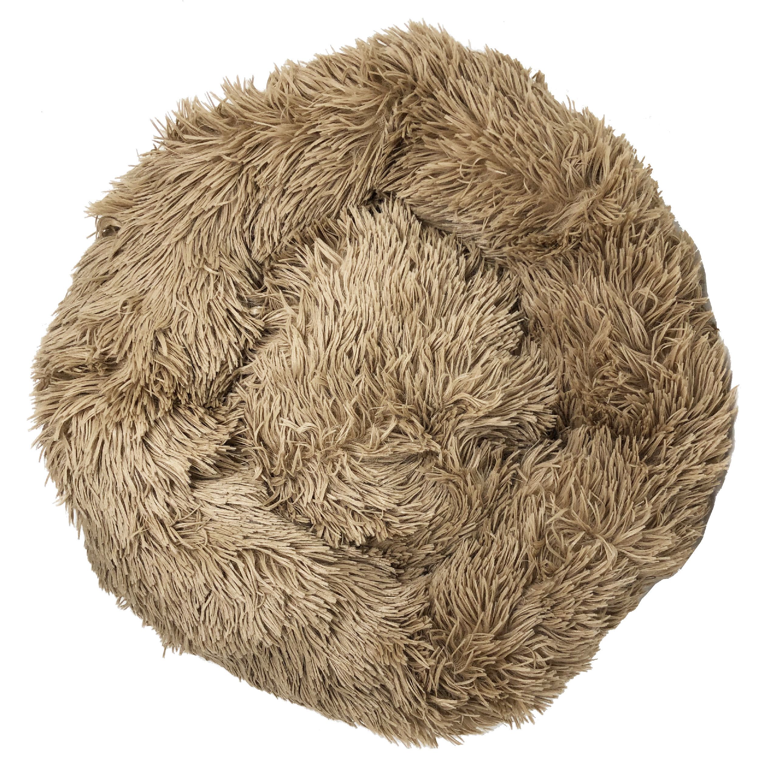Pet Life Nestler High-Grade Plush and Soft Rounded Pet Bed