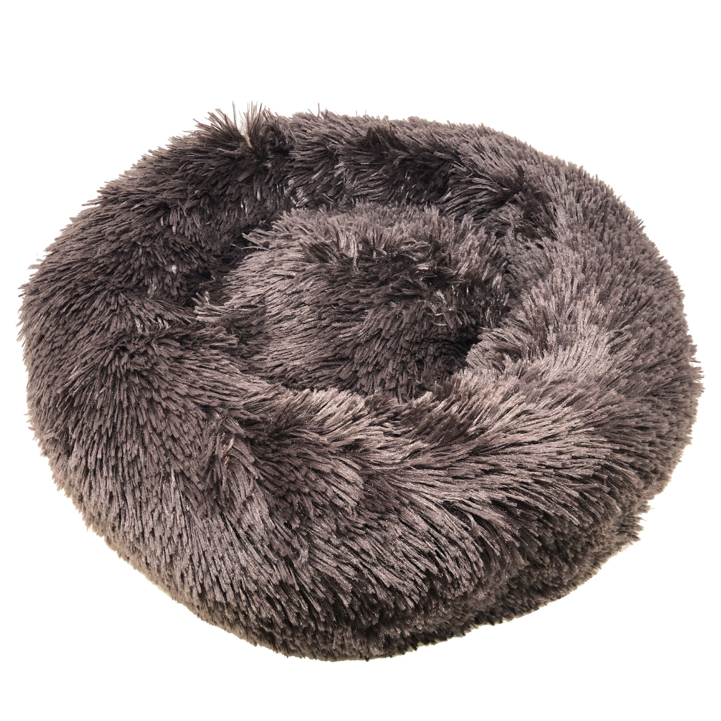 Pet Life Nestler High-Grade Plush and Soft Rounded Pet Bed