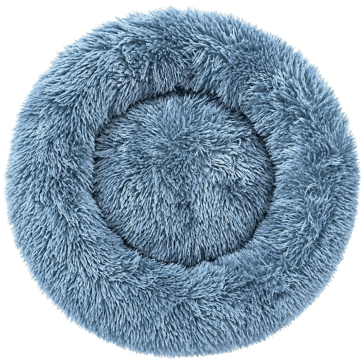 Pet Life Nestler High-Grade Plush and Soft Rounded Pet Bed