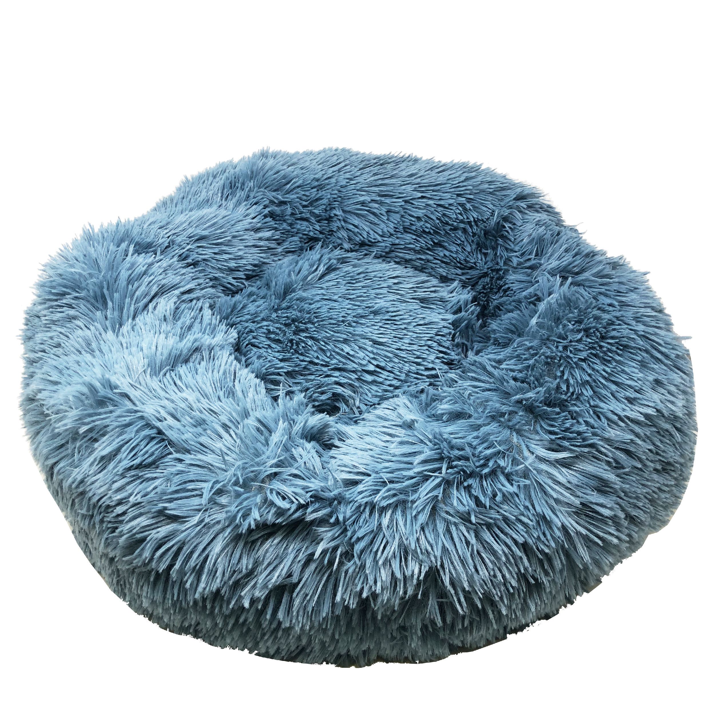 Pet Life ® Nestler High-Grade Plush and Soft Rounded Pet Bed