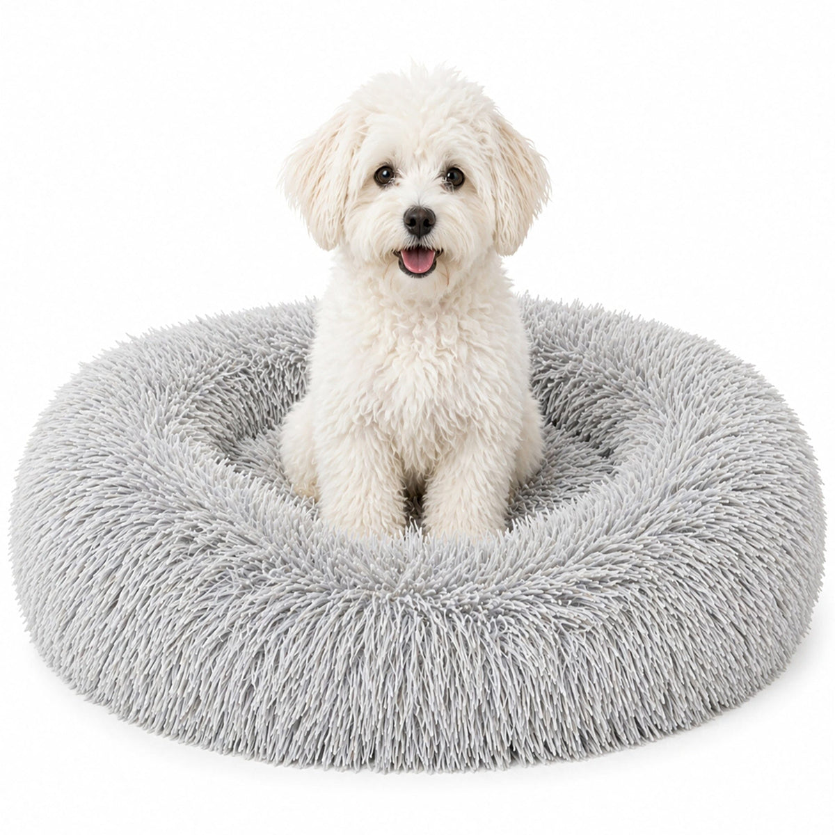 Pet Life Nestler High-Grade Plush and Soft Rounded Pet Bed