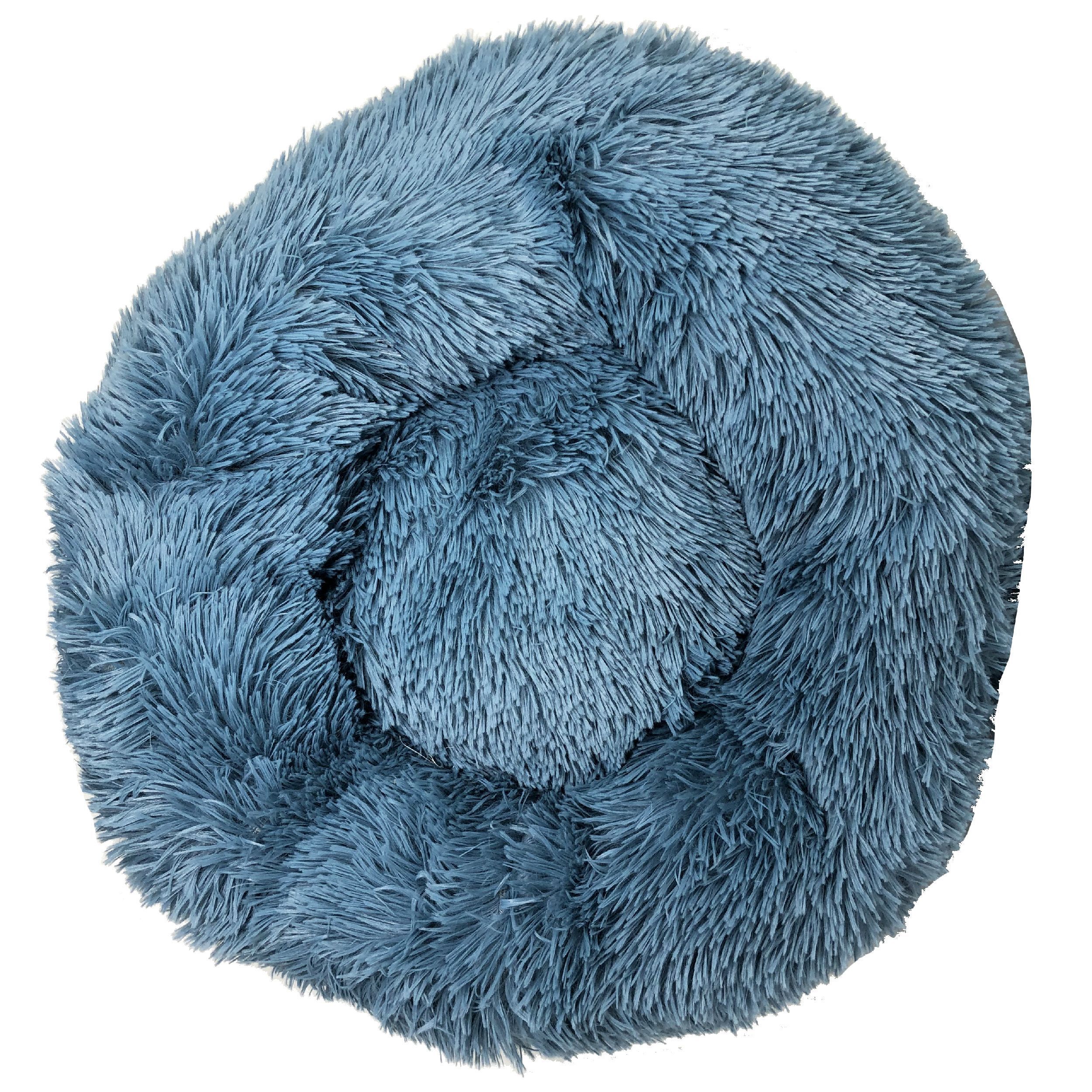 Pet Life Nestler High-Grade Plush and Soft Rounded Pet Bed