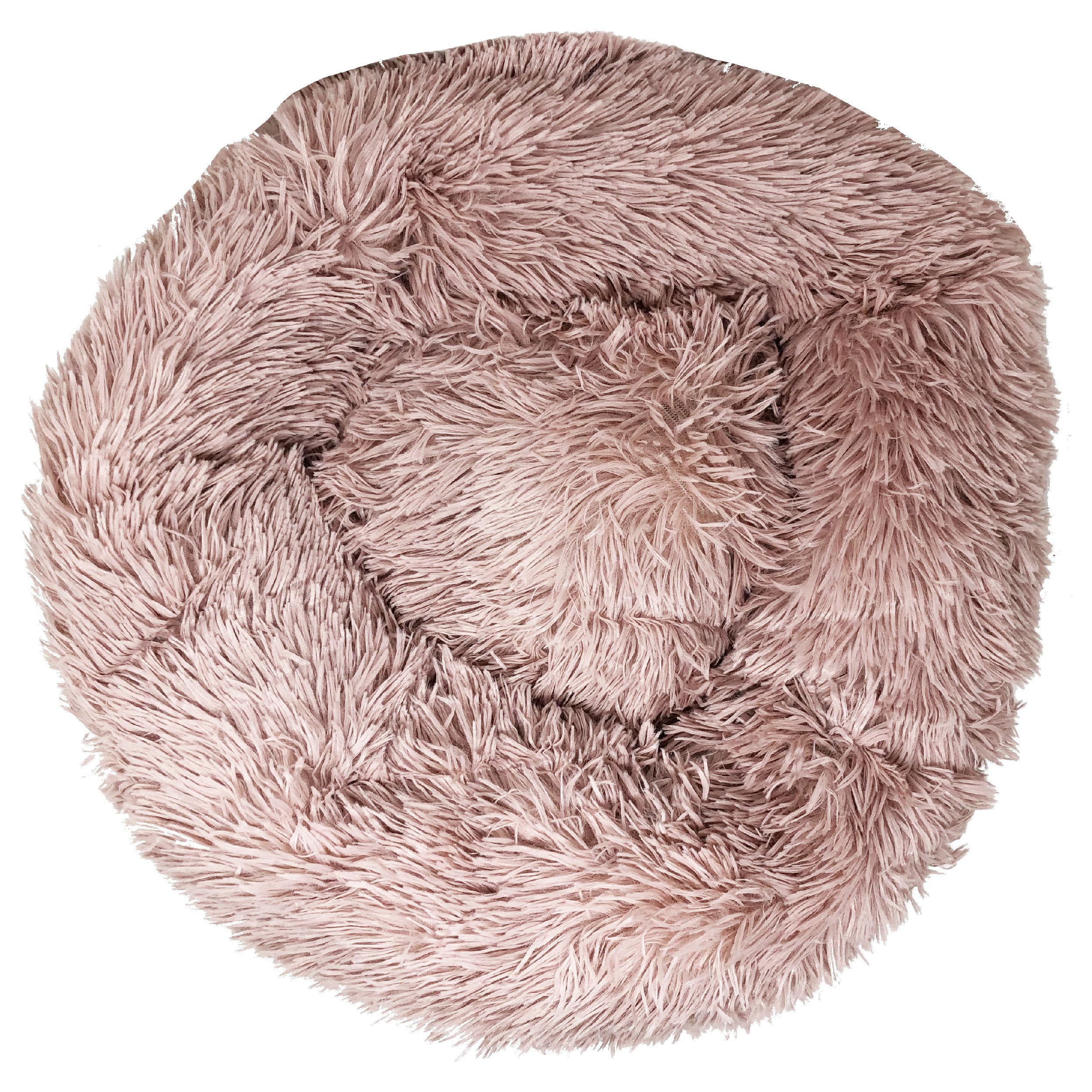 Pet Life Nestler High-Grade Plush and Soft Rounded Pet Bed