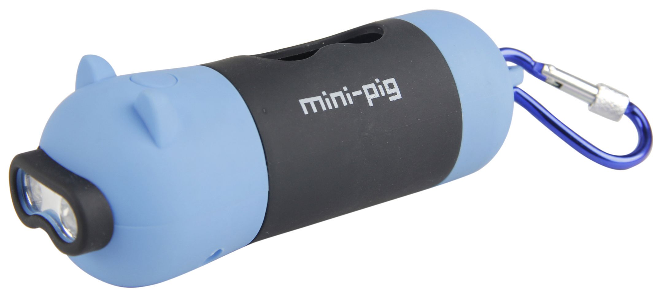 Pet Life Oink LED Flashlight and Waste Bag Dispenser
