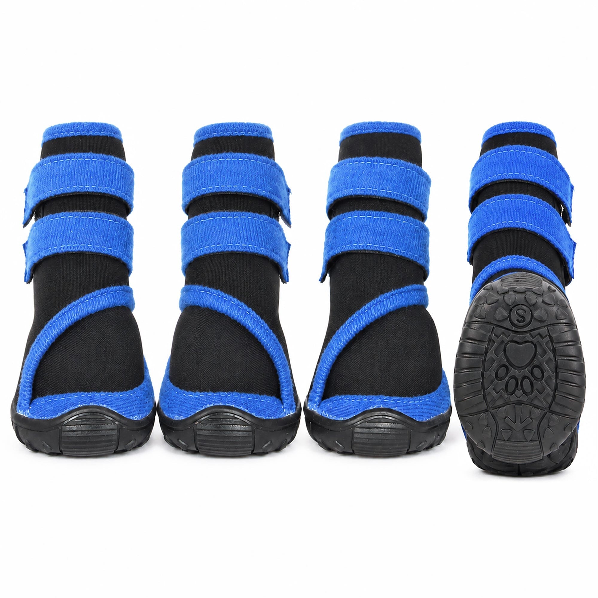Pet Life Performance-Coned Premium Stretch High Ankle Support Dog Shoes - Set Of 4 | HT Animal Supply
