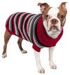 Pet Life Polo-Casual Lounge Cable Knitted Designer Turtle Neck Dog Sweater